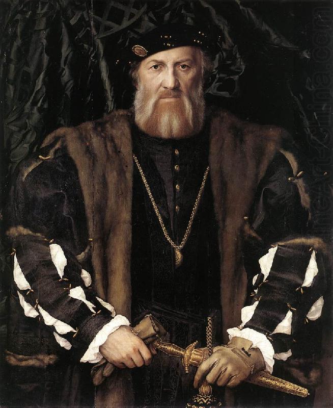 HOLBEIN, Hans the Younger Portrait of Charles de Solier, Lord of Morette ag